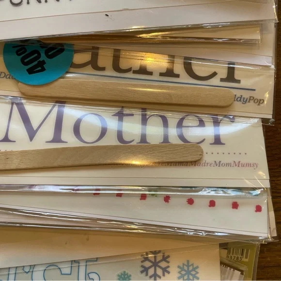 Scrapbooking Rub On Word Transfer Titles Crafting Bundle - Picture 4 of 8